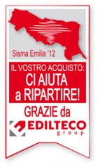 Terremoto Emilia, il logo Edilteco: solidarietà e voglia di ripresa terremoto emilia edilteco nuovo logo1
