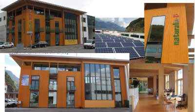 Verso una condivisione della definizione di Edifici a Energia Quasi Zero: Edificio Naturalia bau, uno dei primi esempi di NZEB nel contesto italiano (Fonte: Napolitano, Lollini, Avesani, Sparber)