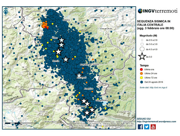 Sequenza sismica in Italia centrale 2016: le ricognizioni ad Amatrice fig 1