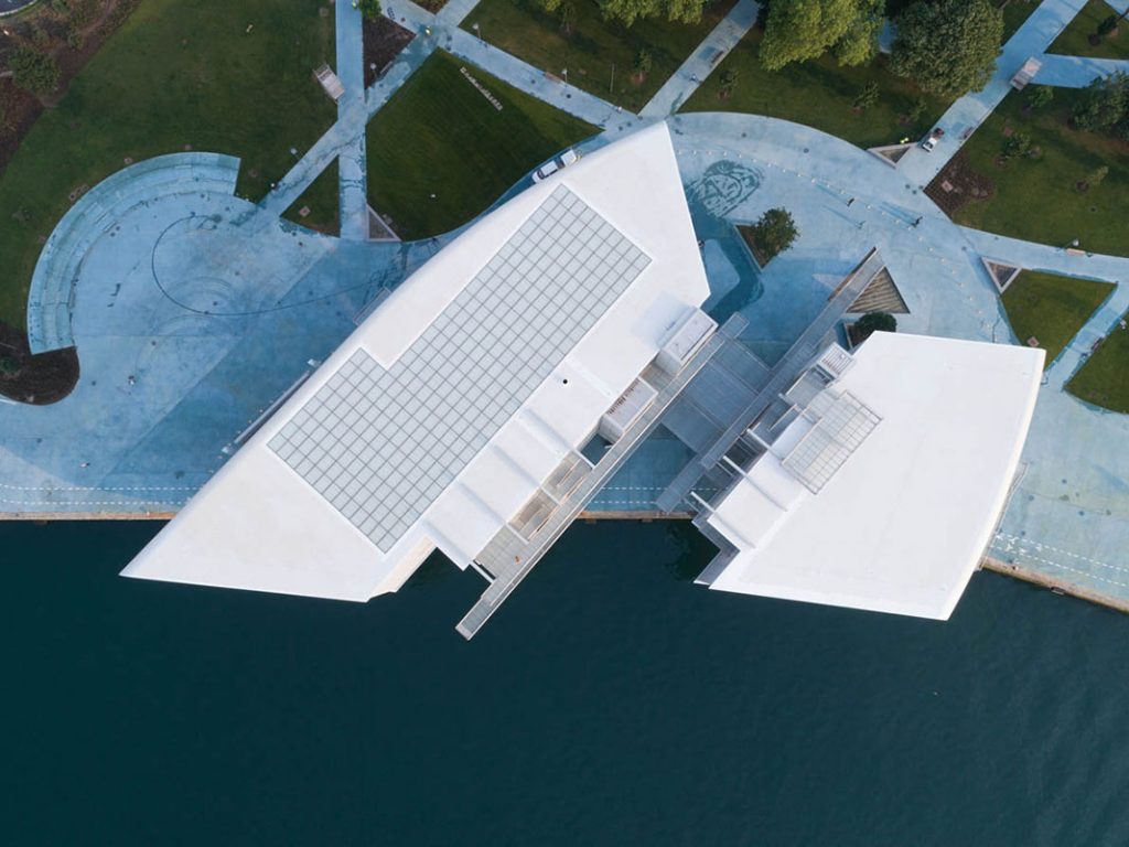 Centro Botin a Santander, Renzo Piano Building Workshop: il progetto e il documentario WEARECONTENTS RPBW CentroBotin DRONE 0092