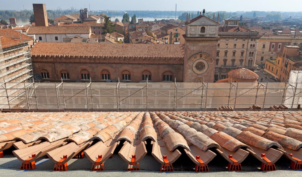 Manutenzione delle coperture: la Basilica di S. Andrea Apostolo a Mantova aertetto 2