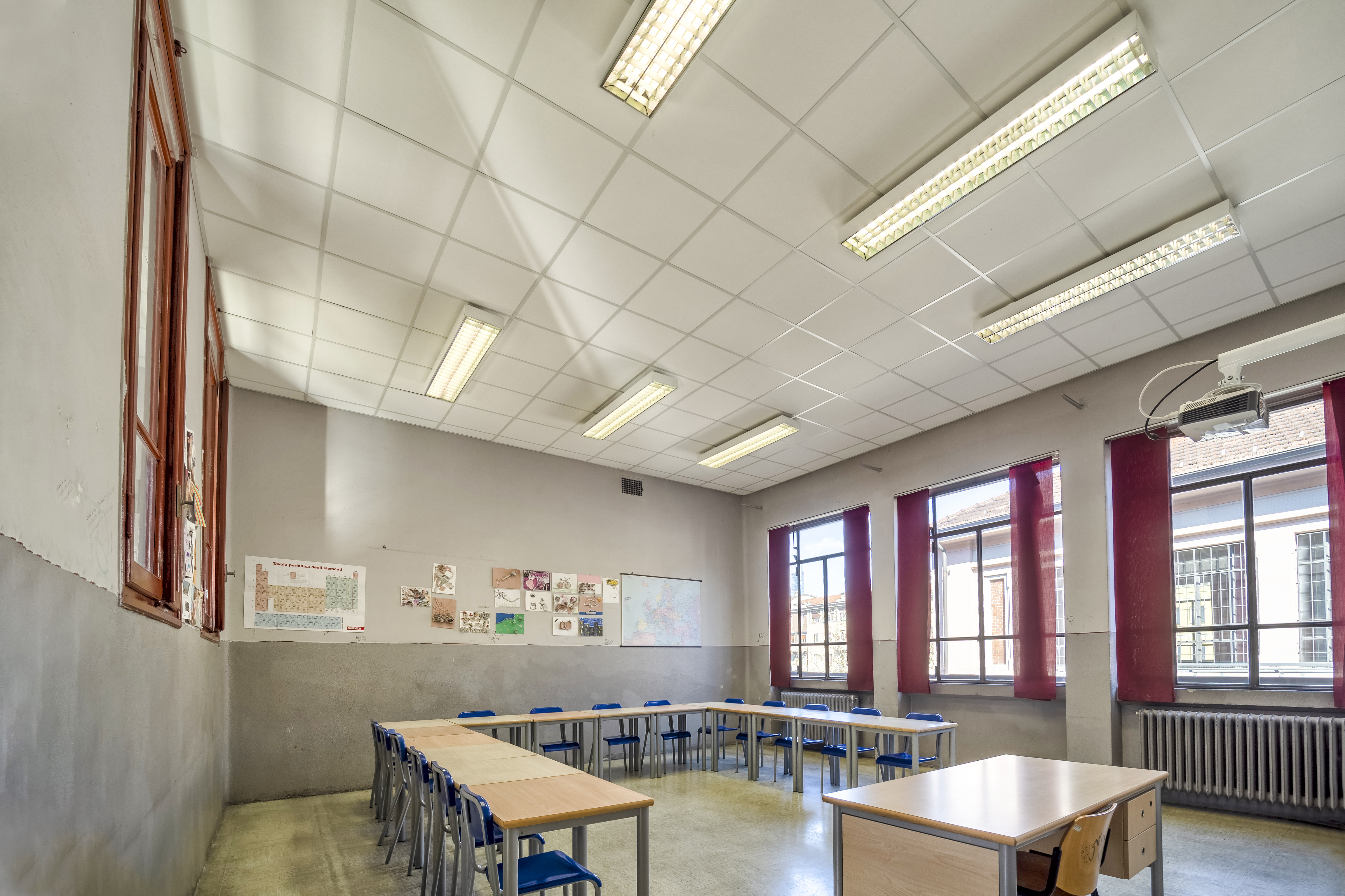 Edifici scolastici, in aumento le domande di comfort e sicurezza 2 Tenca Rockfon