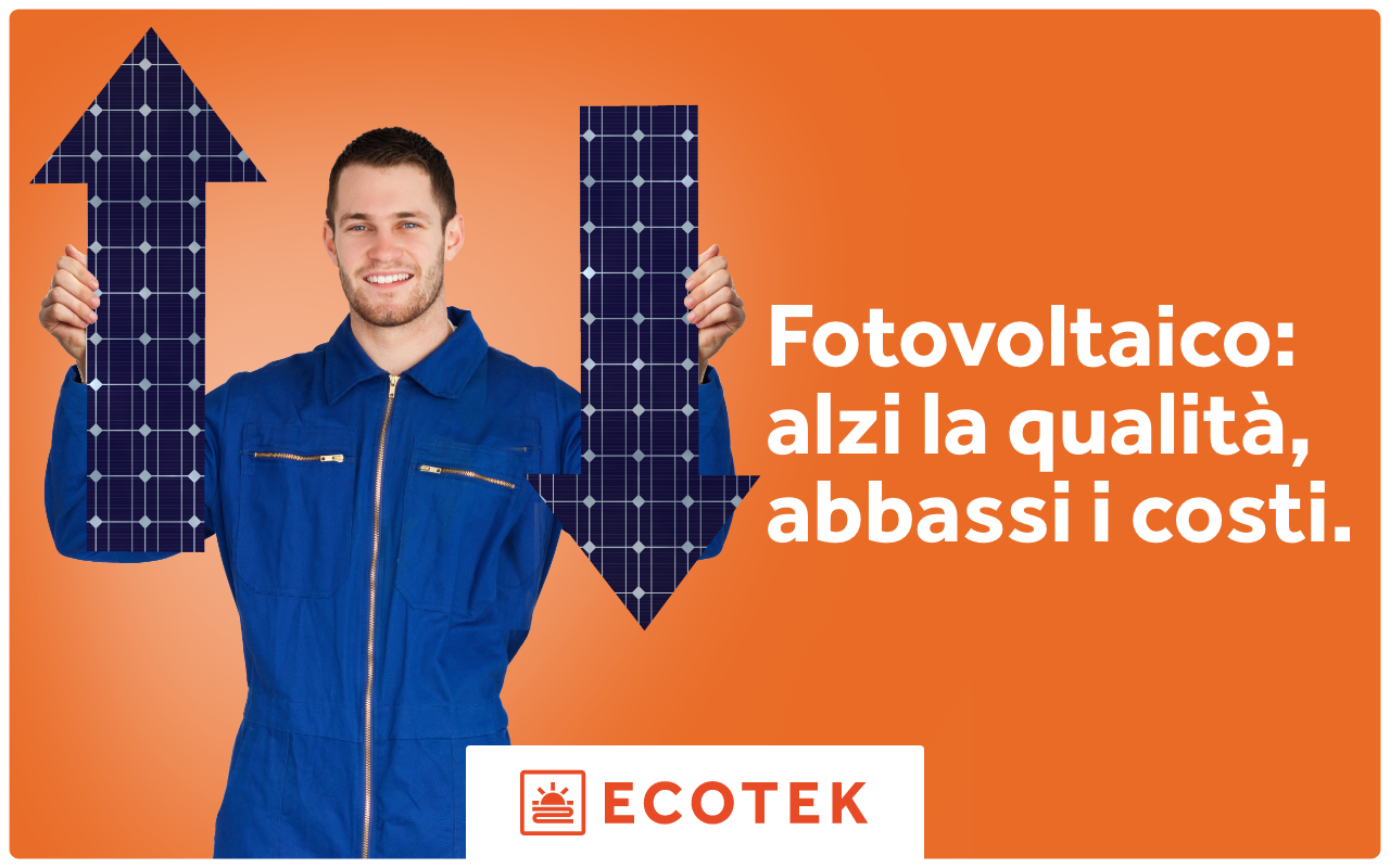 Impianto fotovoltaico, ecco un valido supporto per la progettazione e l'installazione ECOTEK FOTOVOLTAICO FRECCE