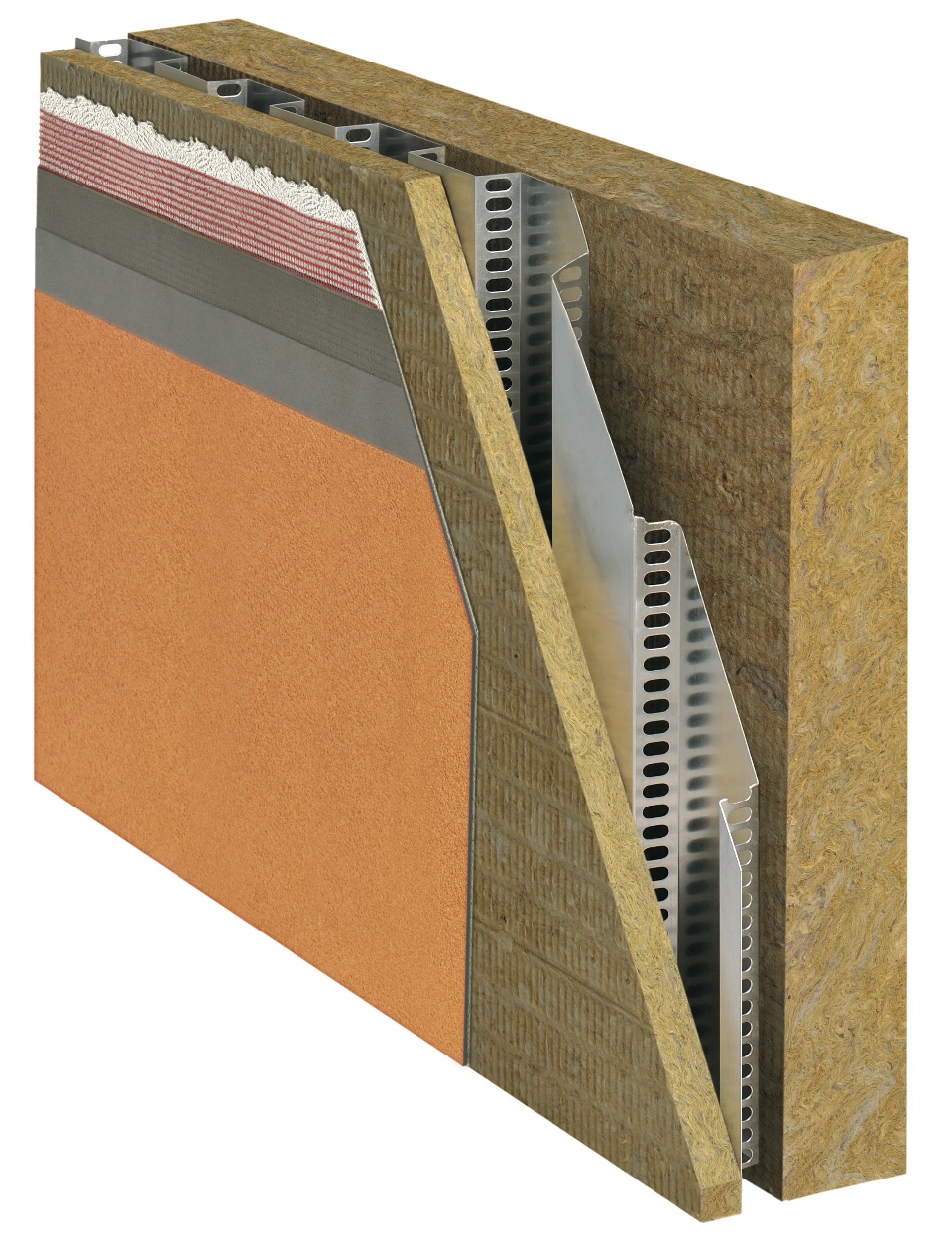 Isolamento termico a cappotto e parete ventilata: due funzioni in un singolo sistema integrato Pannello