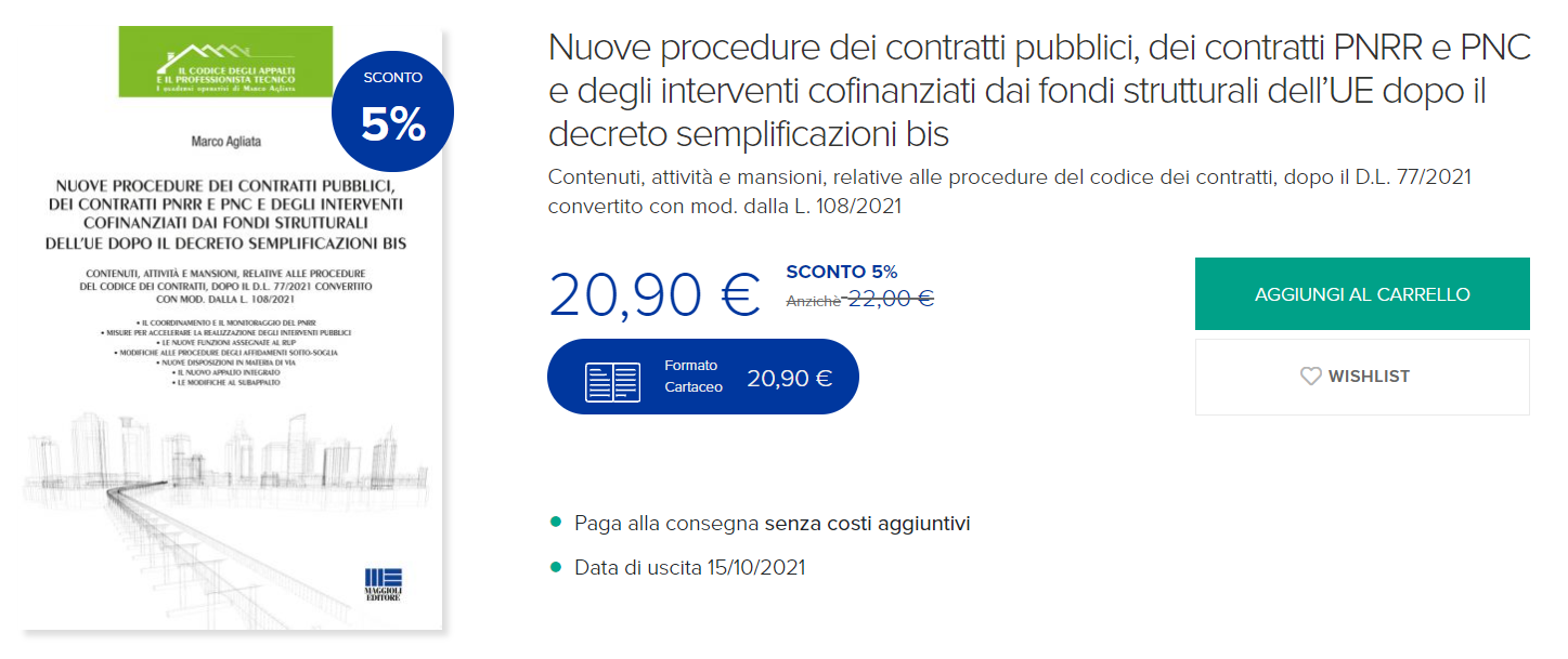 Compensazione prezzi dei materiali nelle opere pubbliche, criteri e procedure Screenshot 1464