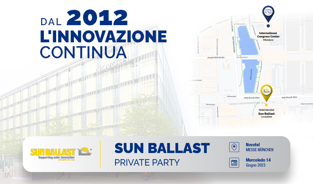 Sun Ballast presenta le soluzioni per il fotovoltaico con un evento a Monaco IT Img 01