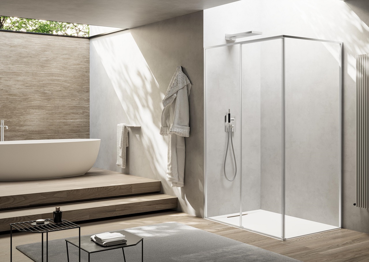 Calamo: una vera innovazione fra i box doccia minimali