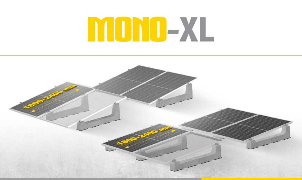 Pannelli fotovoltaici sempre più grandi: le soluzioni Sun Ballast 03 MONOXL