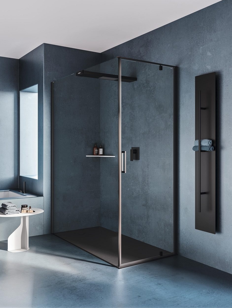 Kubik: la rivoluzione della cabina doccia per il bagno moderno KUBIK AB F POPEYE red e1715938605327