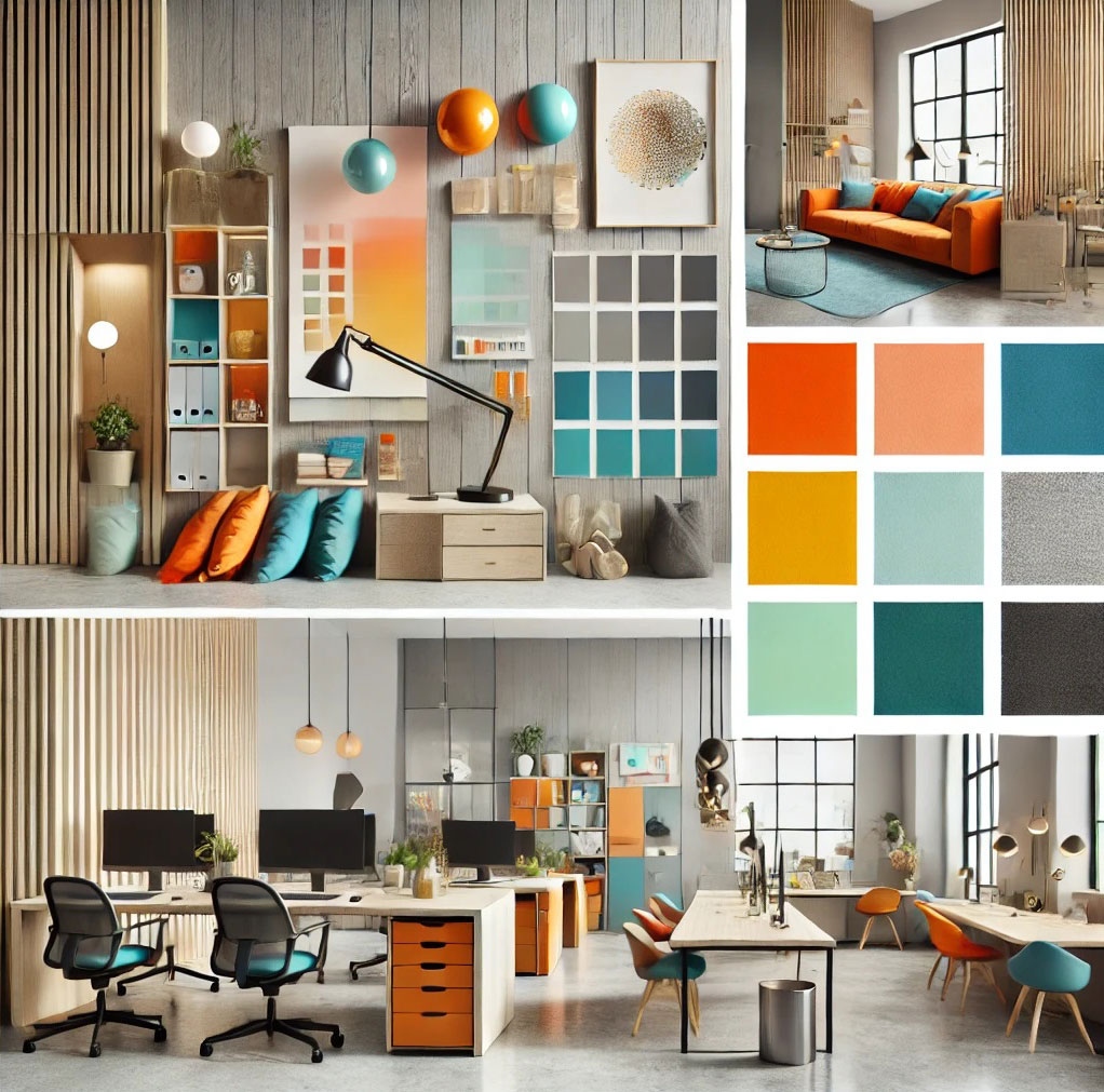 Architectural prompting: prompt per creare una tavolozza di colori personalizzata Tavolozza colori Architectural prompting