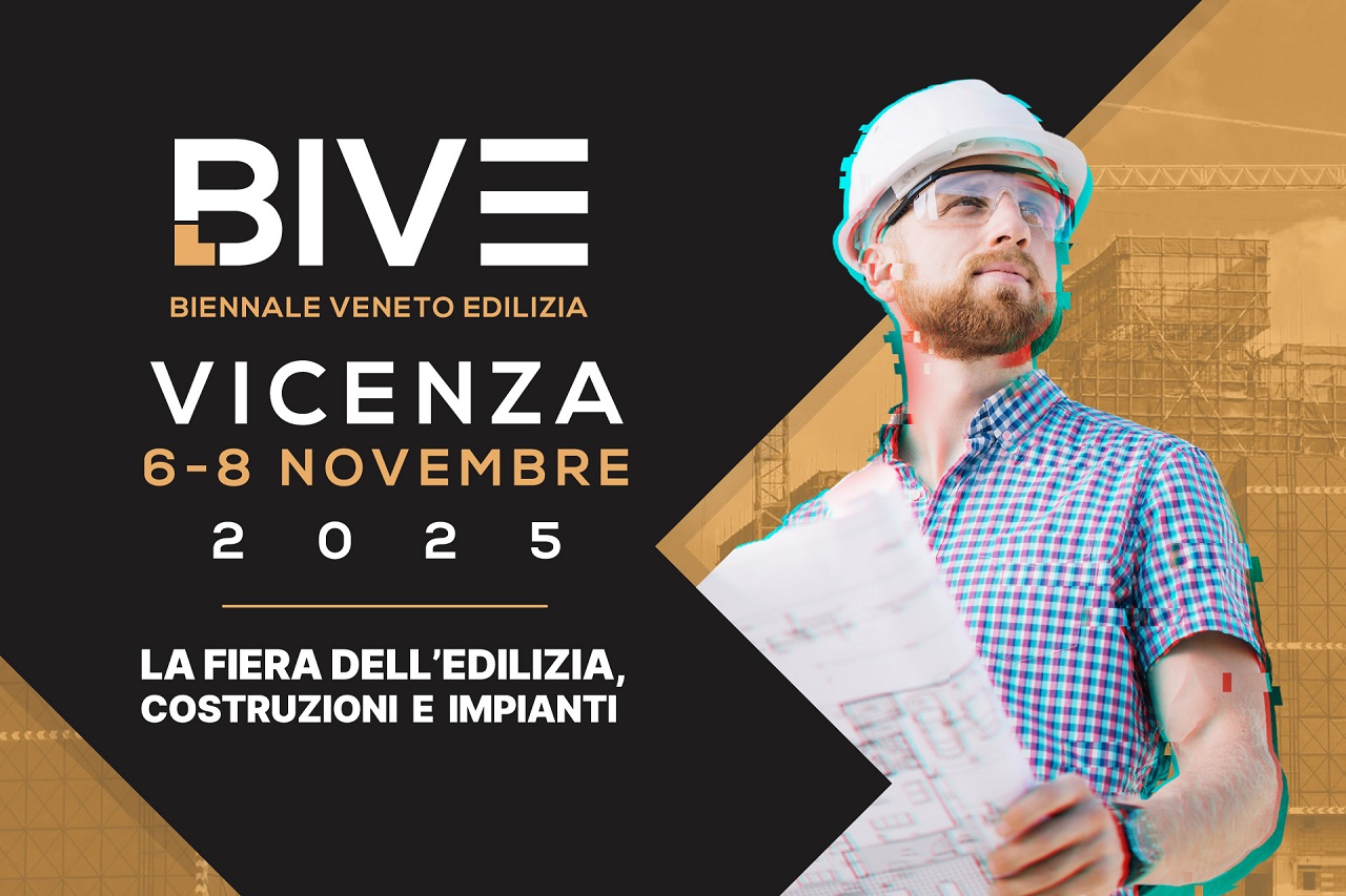 Nasce il BIVE: primo evento biennale dedicato all’edilizia e alle costruzioni nel Nord-Est italiano BIVE 2025 immagine copertina red