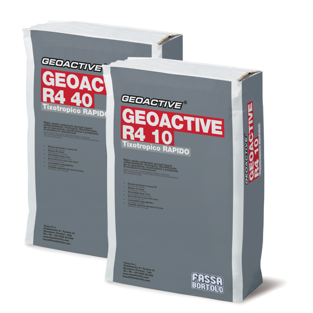 Ripristino strutturale calcestruzzo: da Fassa Bortolo due nuove malte rapide Geoactive R4 nuovi copia