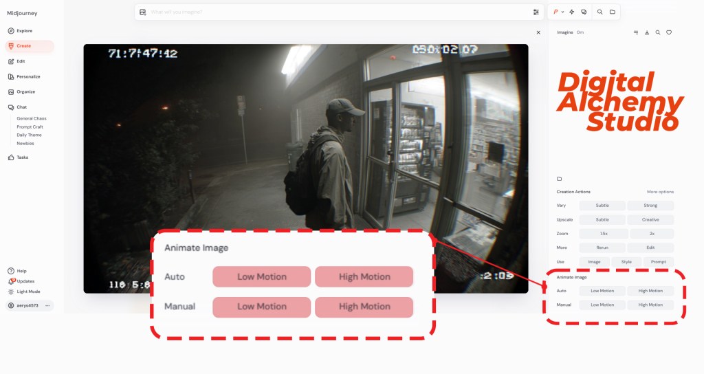 Architectural Prompting: Midjourney ora crea video, e funziona sorprendentemente bene DigitalAlchemyStudio Tutorial