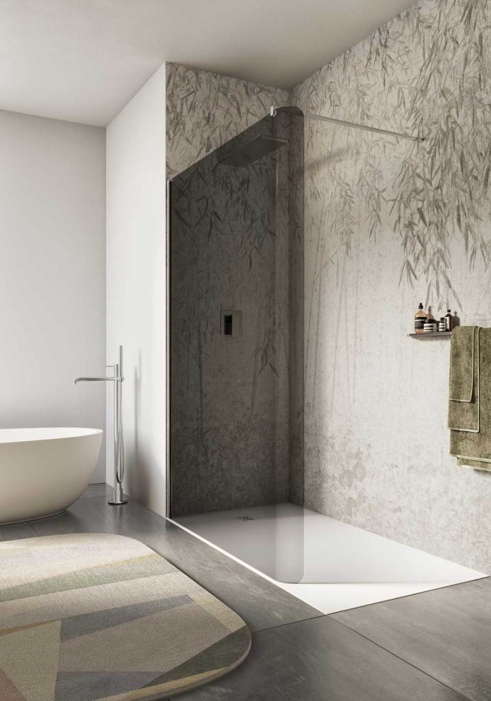 Doccia walk-in: funzionalità, accessibilità ed estetica per il bagno contemporaneo 1 Doccia walk-in: funzionalità, accessibilità ed estetica per il bagno contemporaneo BOBOX BARRA