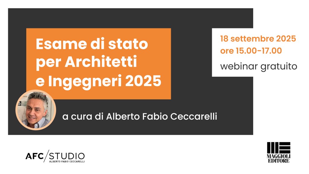 Esame di Stato Architetto e Ingegnere 2025, i consigli per la preparazione in un webinar gratuito 1 Esame di Stato Architetto e Ingegnere 2025, i consigli per la preparazione in un webinar gratuito Banner 1920x1080 6
