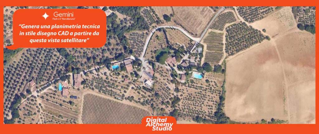 Architectural Prompting: modellare in un prompt, AI e Architettura del Paesaggio 2 Architectural Prompting: modellare in un prompt, AI e Architettura del Paesaggio 02 planimetria Nanobanana DigitalAlchemyStudio