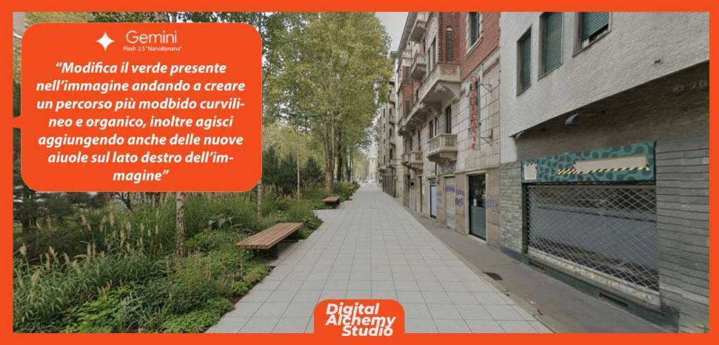 Architectural Prompting: da Street View alla sezione, progettare il paesaggio urbano con Nano Banana 6 Architectural Prompting: da Street View alla sezione, progettare il paesaggio urbano con Nano Banana 06 digitalalchemystudio