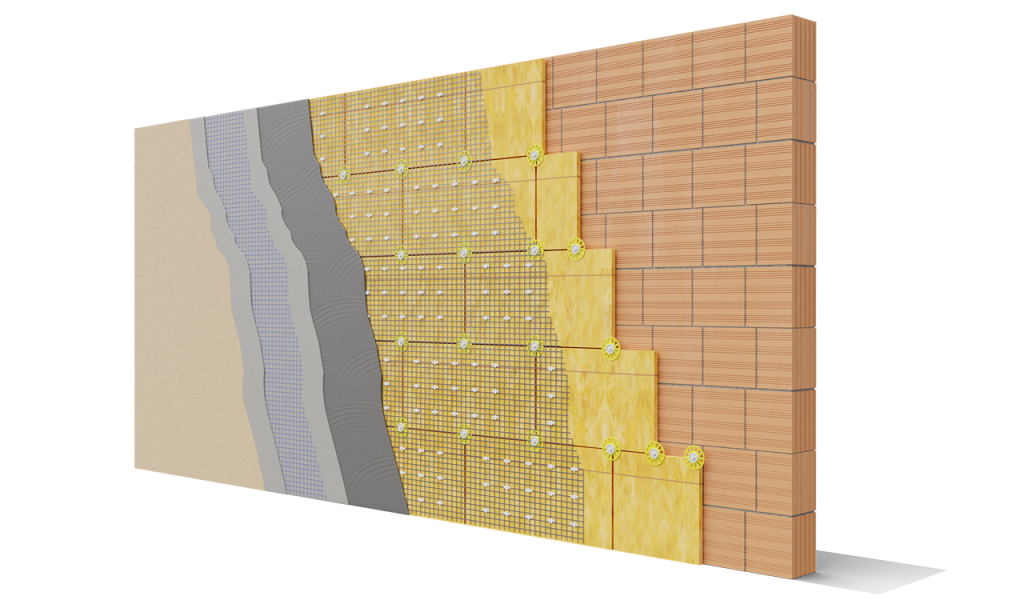 Soluzioni in lana minerale per l'isolamento dell'involucro esterno e per gli ambienti interni 1280x750 webertherm robusto universal