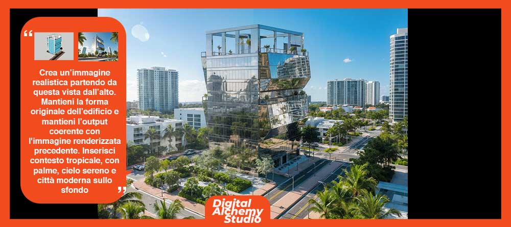 Architectural Prompting: visualizzare in Nano Banana un modello 3D grezzo 06 DigitalAlchemyStudio IMG5