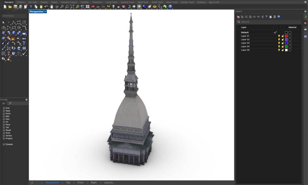 Architectural Prompting: da Google Earth a un modello 3D con Nano Banana e Hunyuan 7 Architectural Prompting: da Google Earth a un modello 3D con Nano Banana e Hunyuan 8 Rhino import