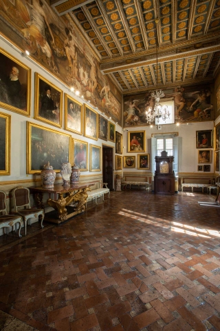 Sala 2 Efficienza energetica e valorizzazione del patrimonio artistico: la nuova illuminazione Telmotor per Galleria Spada a Roma SALA 02 E