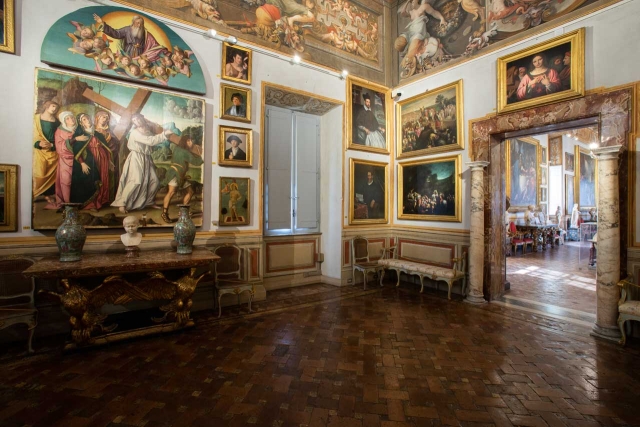 Sala 2 Efficienza energetica e valorizzazione del patrimonio artistico: la nuova illuminazione Telmotor per Galleria Spada a Roma SALA 02 F