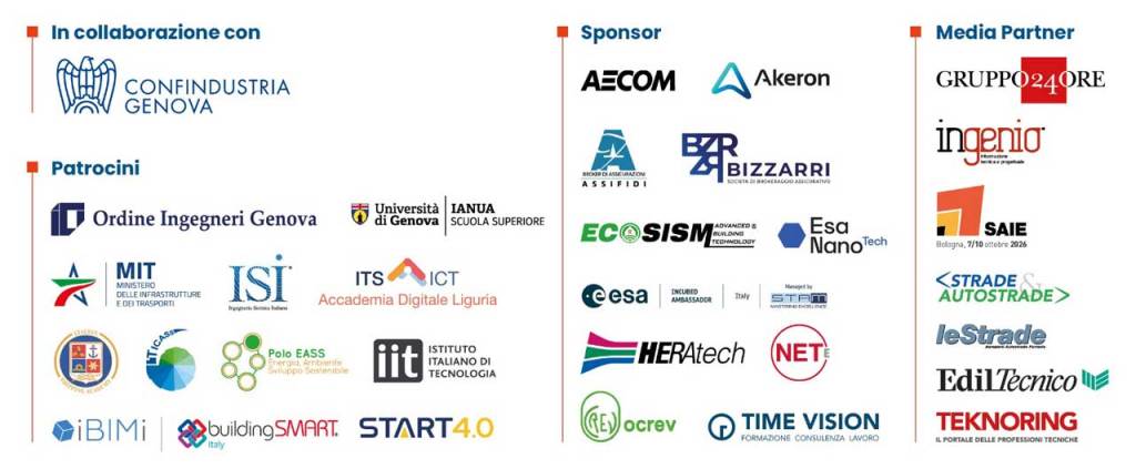 Forum Ingegneria 4.0: a Genova la V edizione tra innovazione, startup e tecnologie Mare-Terra-Spazio fondologhi forum2025