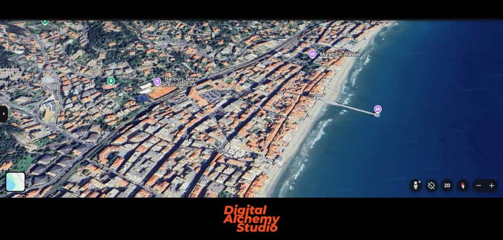 Architectural Prompting: da Google Earth al render cinematografico con Gemini IMG 1 DigitialAlchemyStudio
