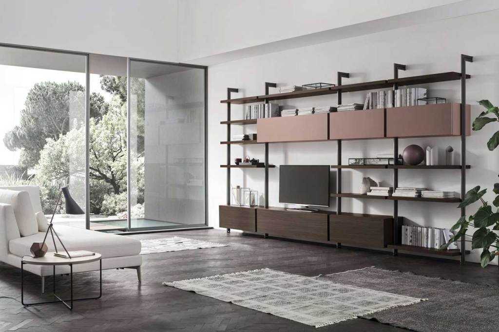 Soggiorni open space: come definire le aree funzionali con le librerie bifacciali 2
