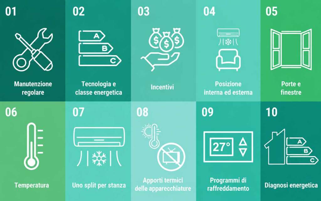 Climatizzazione estiva: la guida ENEA per migliorare il comfort e ridurre i consumi 1 Climatizzazione estiva: la guida ENEA per migliorare il comfort e ridurre i consumi ENEA consigli efficienza energetica 2026