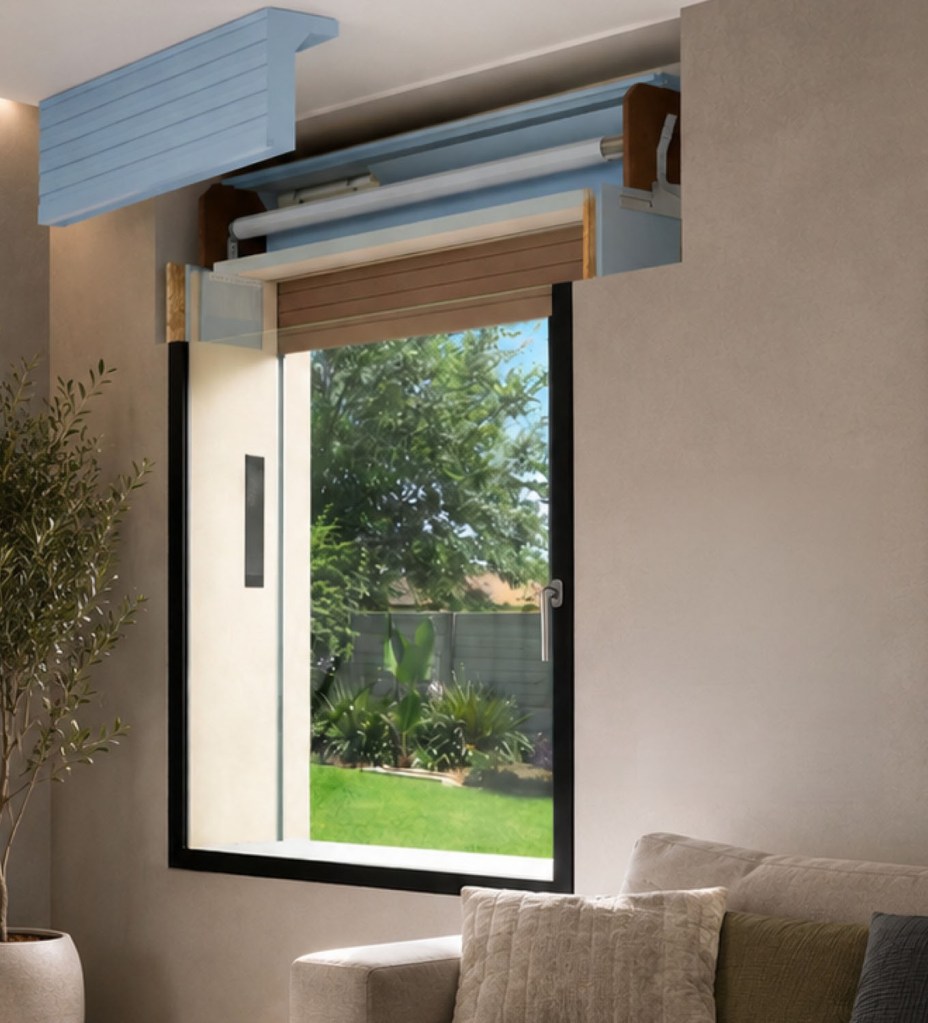 Foro finestra smart: automazione e alimentazione solare senza collegamento alla rete Solar ambientato