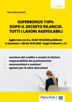 SUPERBONUS 110% DOPO IL DECRETO RILANCIO. TUTTI I LAVORI AGEVOLABILI - eBook